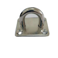 Marine Duty Stainless Steel Square Pad Eye Plate Sail